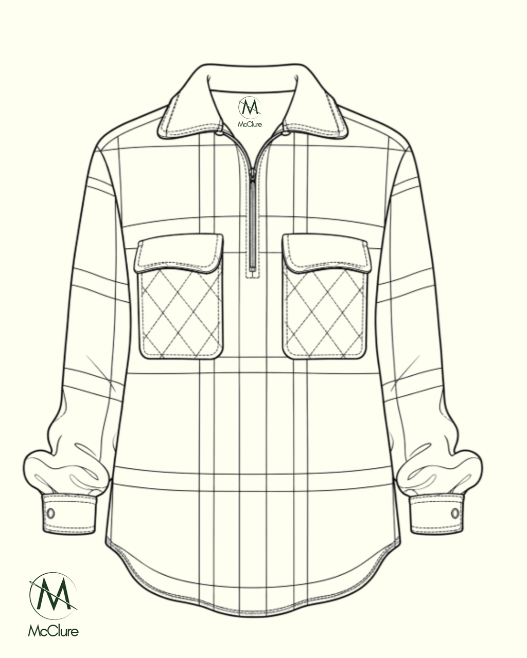 The Bonnie Bush Shirt (PDF Pattern)