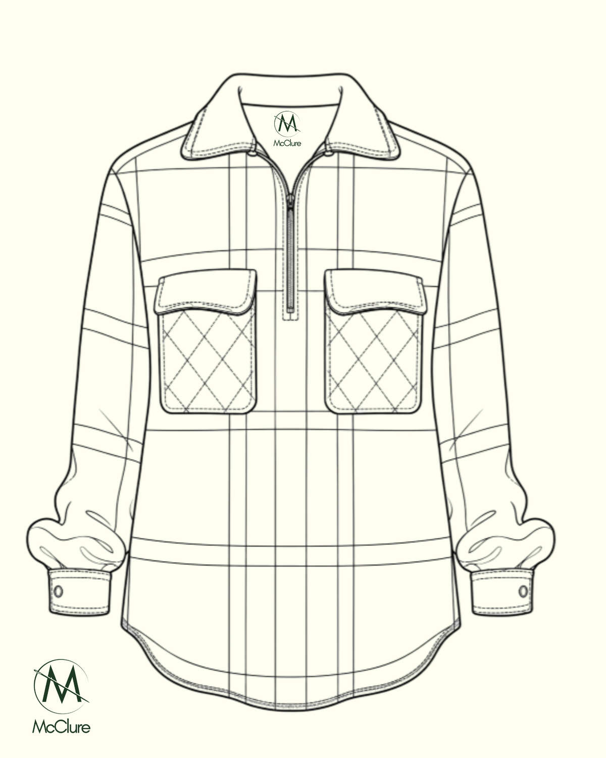 The Bonnie Bush Shirt (PDF Pattern)